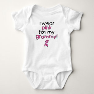 I Wear Pink for My Grammy ($18.95) Baby Bodysuit