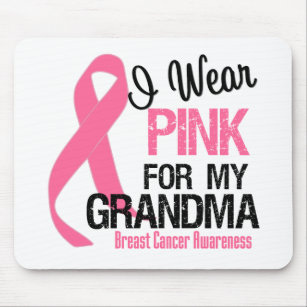 I Wear Pink For My Grandma Mouse Pad