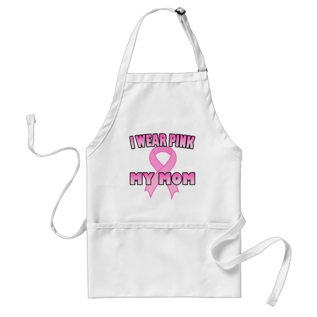 I Wear Pink for My Mum Apron (Front)
