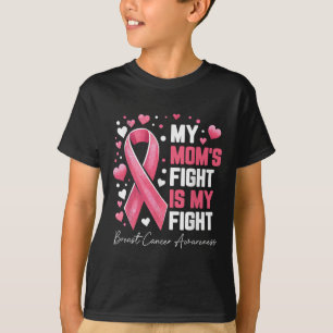I Wear Pink For My Mum Mother Breast Cancer Awaren T-Shirt