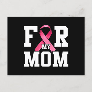 I Wear Pink For My Mum Pink Ribbon Breast Cancer A Postcard