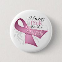 I Wear Pink For My Partner Breast Cancer Awareness