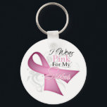 I Wear Pink For My Sister Breast Cancer Awareness Key Ring<br><div class="desc">Ideal for National Breast Cancer Awareness Month,  awareness walks,  team support events and any occasion to wear and express your support.</div>