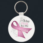 I Wear Pink For My Sister Breast Cancer Awareness Key Ring<br><div class="desc">Ideal for National Breast Cancer Awareness Month,  awareness walks,  team support events and any occasion to wear and express your support.</div>