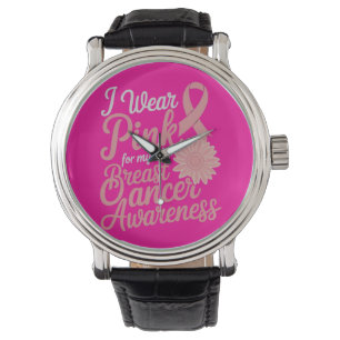 I Wear Pink for Myself – Breast Cancer Awareness Watch