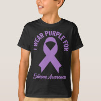 I Wear Purple For Epilepsy Awareness - Epilepsy Aw