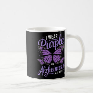 I Wear Purple For Heimers Awareness Heimers Coffee Mug