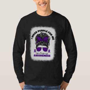 I Wear Purple For Me Epilepsy Awareness For Women  T-Shirt