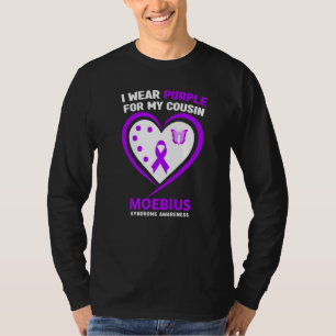 I Wear Purple for My Cousin Moebius Syndrome Aware T-Shirt