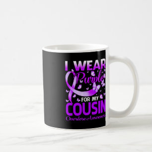 I Wear Purple For My Cousin Overdose Awareness But Coffee Mug