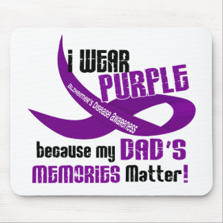 I Wear Purple For My Dad’s Memories 33DAD Mouse Pad