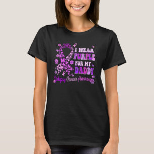 I Wear Purple For My Daddy Epilepsy Awareness Day  T-Shirt