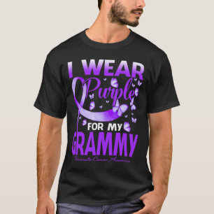 I Wear Purple For My Grammy Pancreatic Cancer Awar T-Shirt