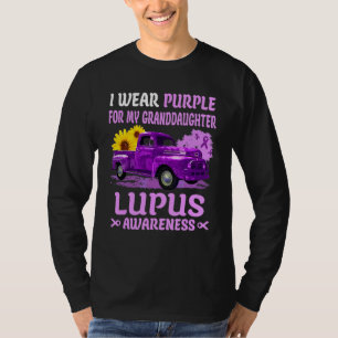 I Wear Purple For My Granddaughter Lupus Awareness T-Shirt