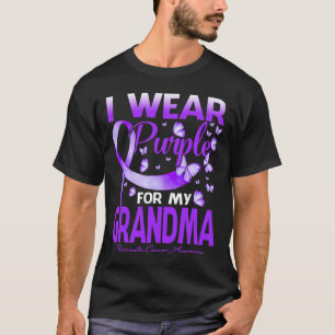 I Wear Purple For My Grandma Pancreatic Cancer Awa T-Shirt