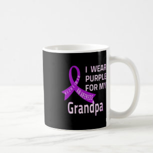 I Wear Purple For My Grandpa Heimerheimer Disease Coffee Mug