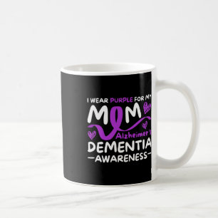 I Wear Purple For My Mum Brain Disorder Coffee Mug