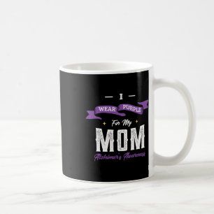 I Wear Purple For My Mum Heimerheimer's Disease He Coffee Mug