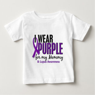 I Wear Purple For My Mummy 10 Lupus Baby T-Shirt