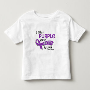 I Wear Purple For My Mummy 42 Lupus Toddler T-Shirt