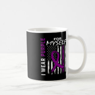 I Wear Purple For Myself Epilepsy Awareness Americ Coffee Mug