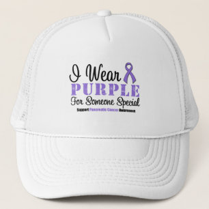 I Wear Purple For Someone Special Trucker Hat