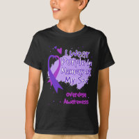 I Wear Purple In Memory Of My Son Overdose Awarene
