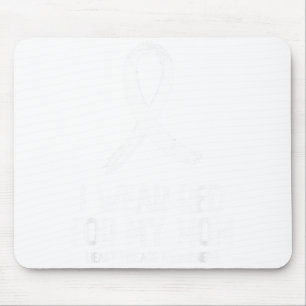 I Wear Red For My Mom Heart Disease Awareness For Mouse Pad