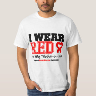 I Wear Red For My Mother-in-Law T-Shirt