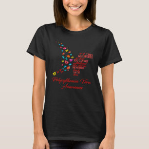 I Wear Red For Polycythemia Vera Awareness Warrior T-Shirt