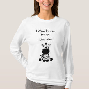 I Wear Stripes for my Daughter EDS Awareness Shirt