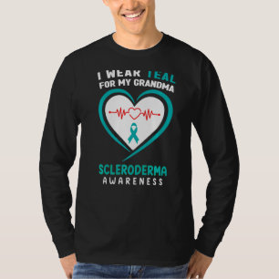 I Wear Teal For My Grandma Scleroderma Awareness T-Shirt