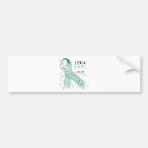 I Wear Teal for my Mother Bumper Sticker