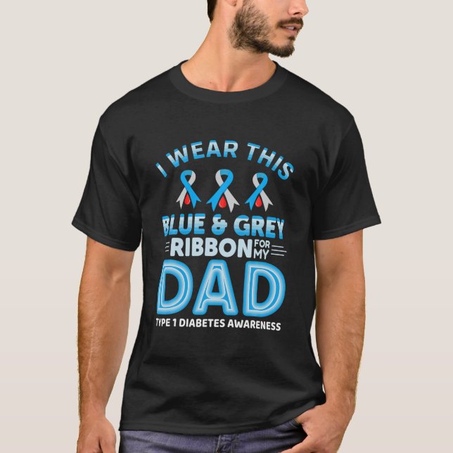 I Wear This Blue T-Shirt (Front)