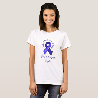 I Wear this ME CFS Ribbon for Personalised Shirt