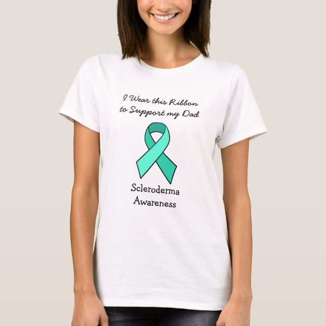 I Wear this Ribbon for my (fill in person) T-Shirt (Front)