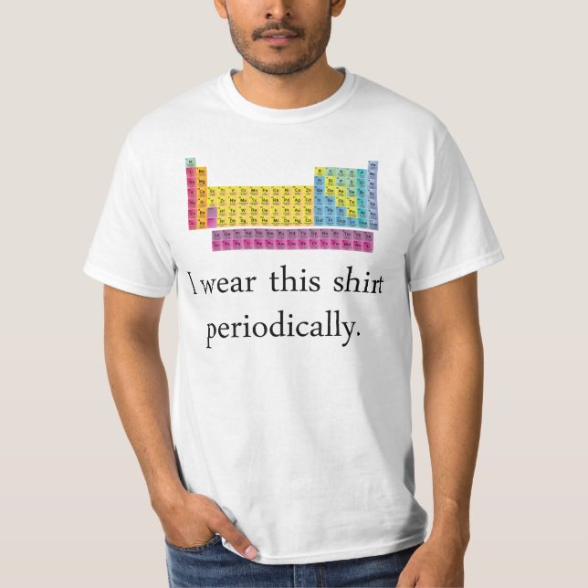 I Wear This Shirt Periodically (Front)