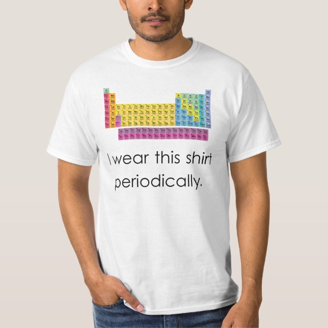 I Wear This Shirt Periodically (Front)