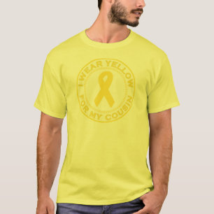 I Wear Yellow For My Cousin T-Shirt