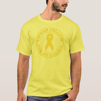 I Wear Yellow For My Cousin T-Shirt