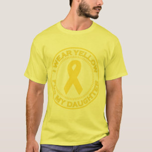 I Wear Yellow For My Daughter T-Shirt