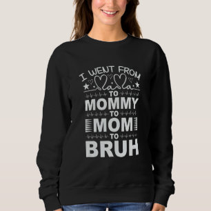 I Went From Mama To Mummy To Mum To Bruh Mothers Sweatshirt