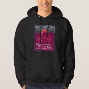I Went Outside Once The Graphics Were Not So Good Hoodie
