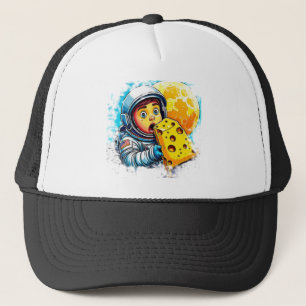 “I went to the moon yesterday after dreaming of  Trucker Hat