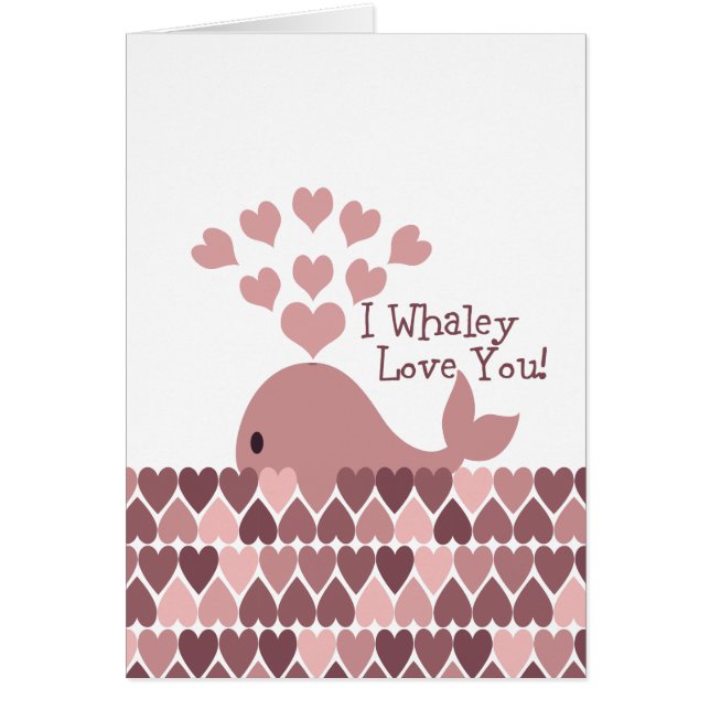 I Whaley love you pink hearts (Front)