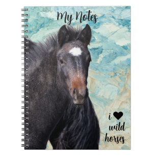 I ♥ Wild Horses Notebook