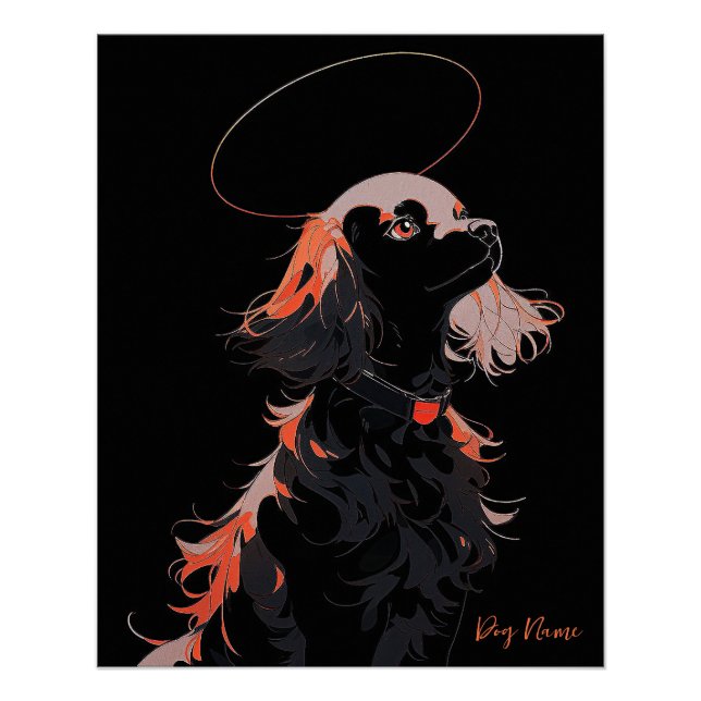 I Will Always Love Cocker Spaniel Dog 004 Poster (Front)