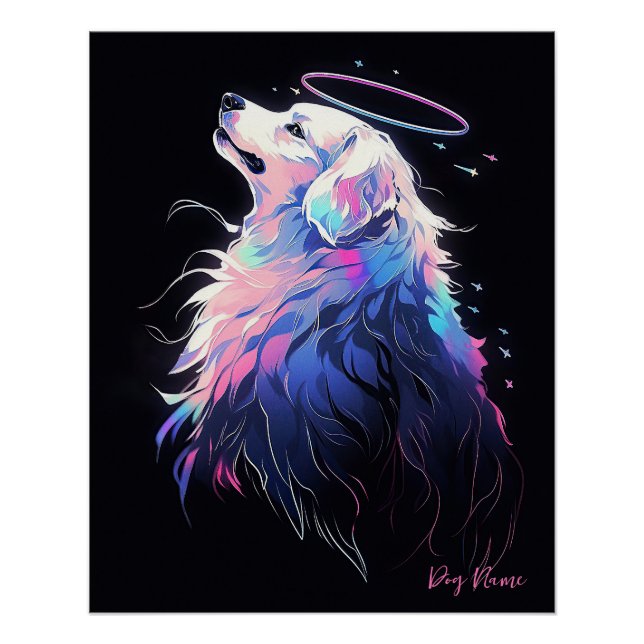 I Will Always Love Great Pyrenees Dog 001 Poster (Front)
