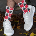 I Will Always Love You Photo Socks<br><div class="desc">Fun photo socks,  featuring template text which reads 'I WILL AWAYS LOVE YOU' and 'HAPPY VALENTINES' personalised with your name. A great gift for your boyfriend,  husband or other for valentines day,  anniversary,  birthday or christmas.</div>