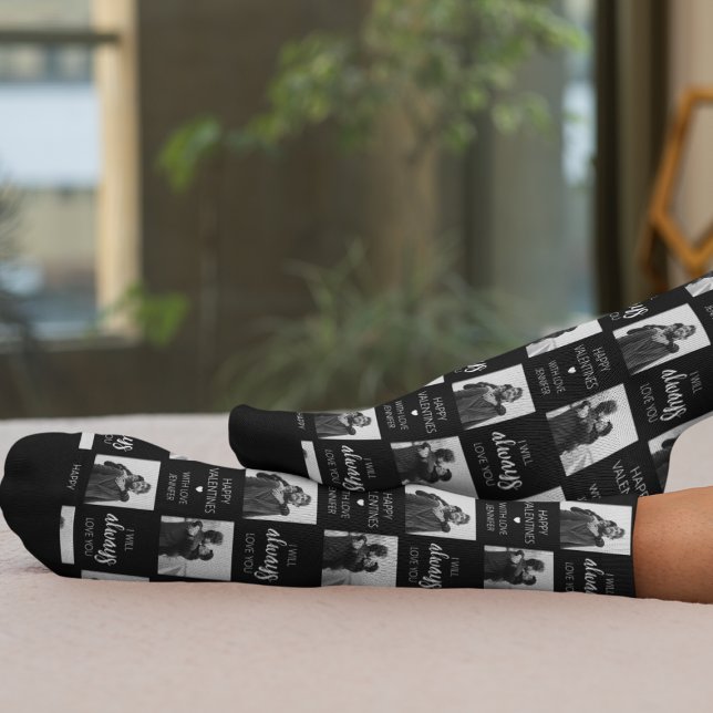 I Will Always Love You Photo Socks (Creator Uploaded)